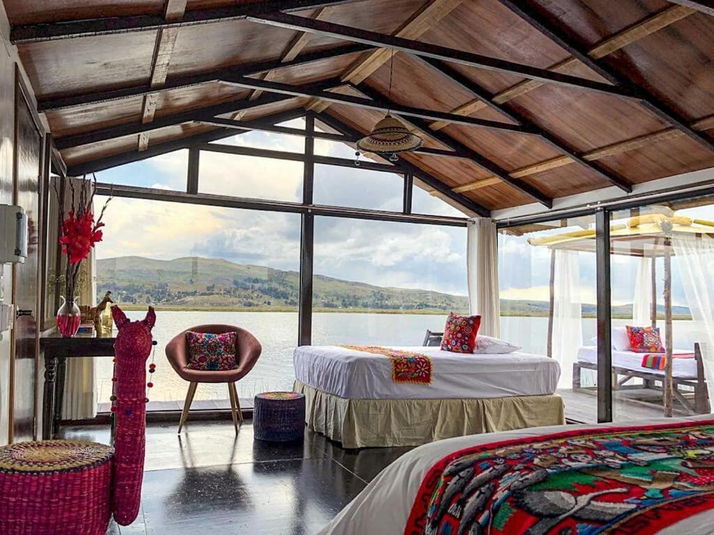 Amalia Titicaca Lodge Пуно Екстер'єр фото